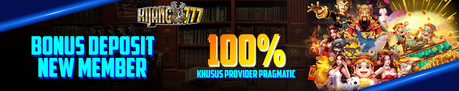 BONUS NEW MEMBER 100% KHUSUS GAME SLOT PRAGMATIC